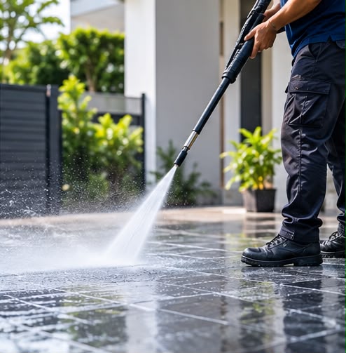 High-Pressure Waterjet Cleaning